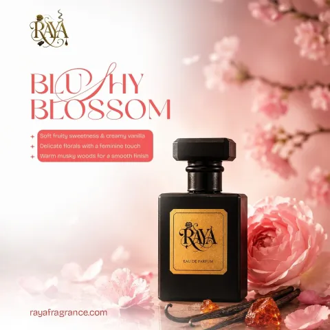 BLUSHY BLOSSOM 30 ml perfume bottle – Raya Fragrance