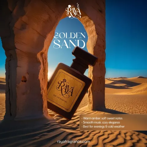 GOLDEN SAND 30 ml perfume bottle – Raya Fragrance