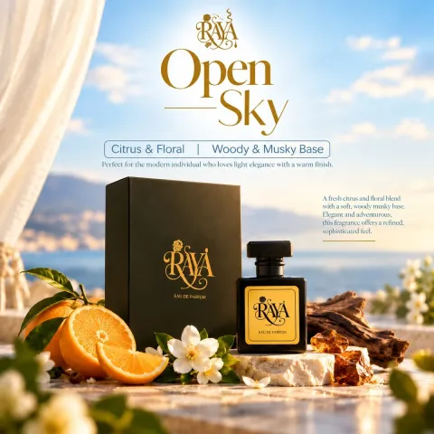 OPEN SKY 30 ml perfume bottle – Raya Fragrance